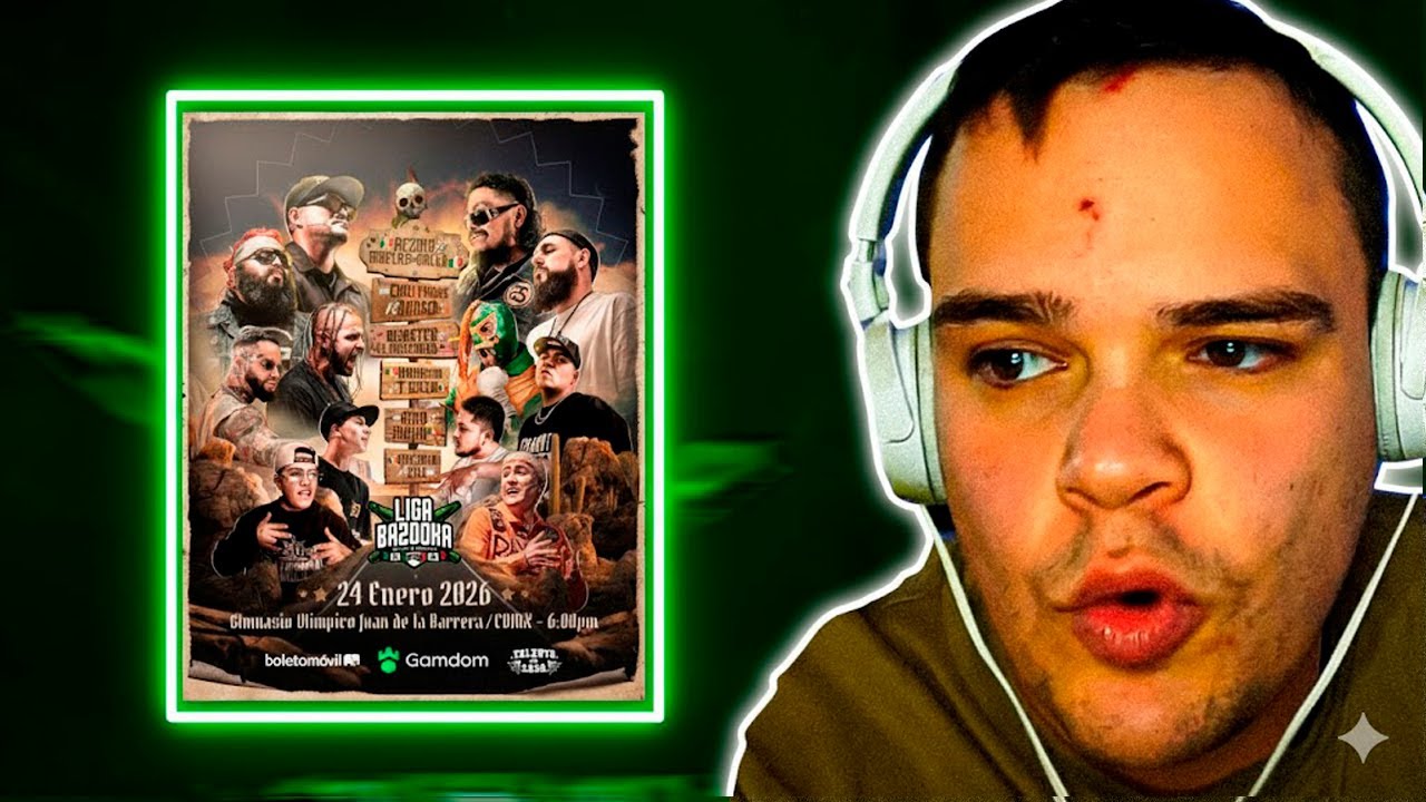 BAZOOKA M&Eacute;XICO pone a BATALLAR a DIZASTER, CHILI PARKER y MUELAS en el MEJOR CARTEL de su HISTORIA