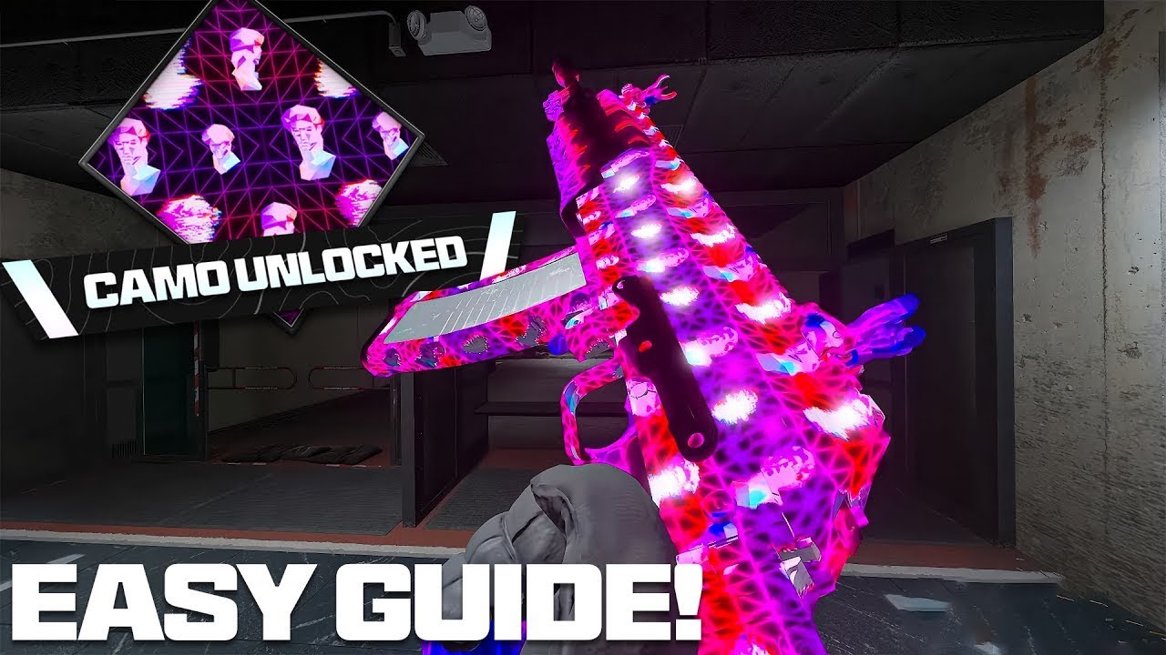 How To Unlock The Pink Animated Camo In Get Higher Mode MW3