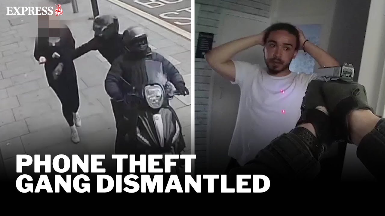 Police conduct UK’s largest phone theft crackdown as major criminal network CRUSHED