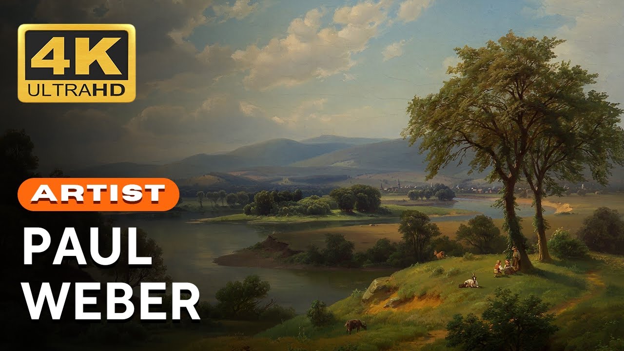 Immerse Yourself In Paul Weber's Stunning Landscape Painting With Ambient Music