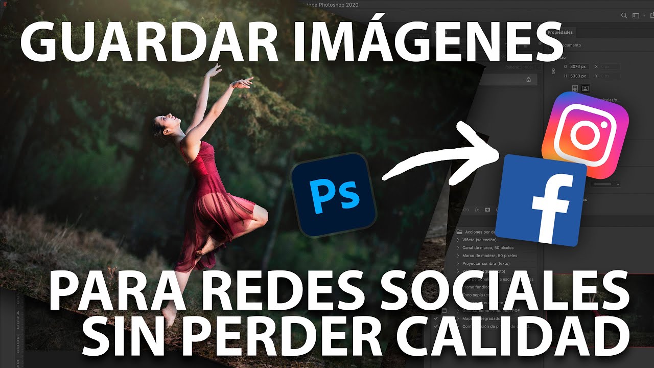 Como guardar tus imágenes para redes sociales sin perder calidad