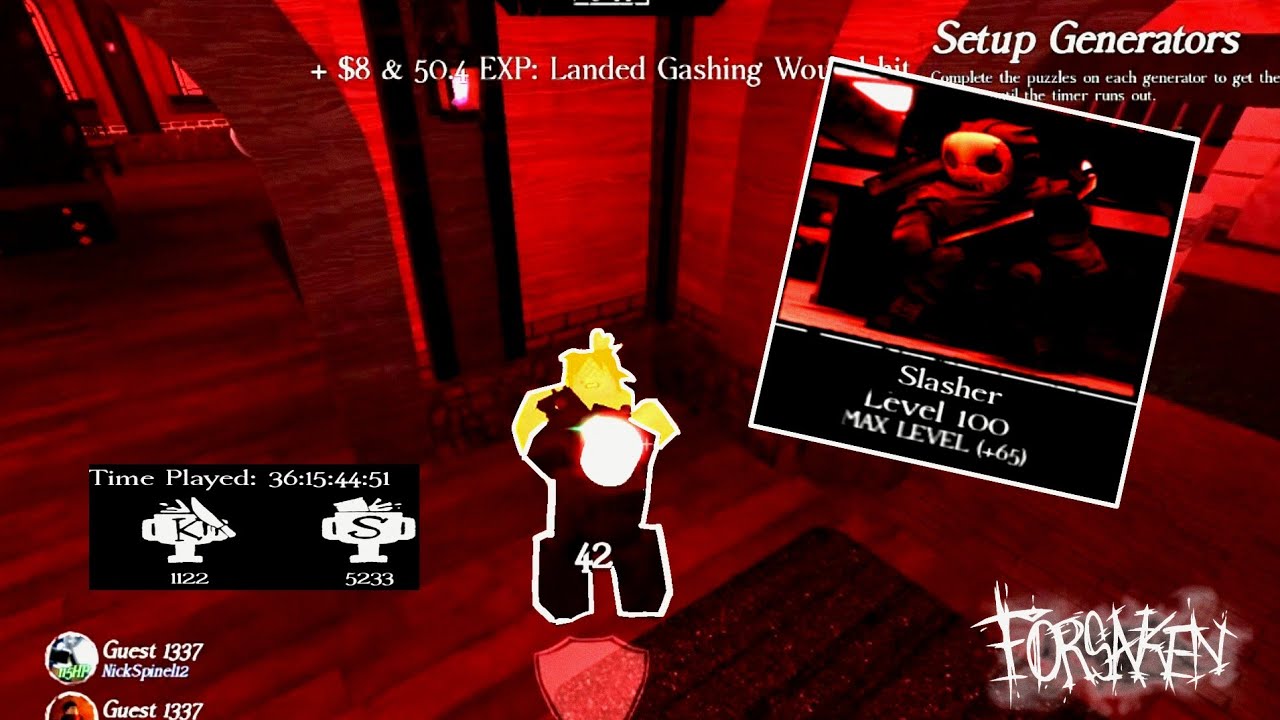 LVL 165 SLASHER AGAINST the 
