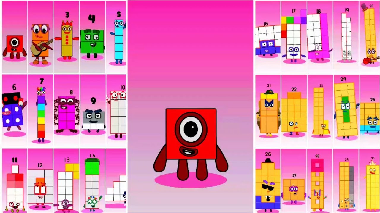 Incredibox Numberblocks 1 VS 30 | Compilation Incredibox #sprunki#numberblocks