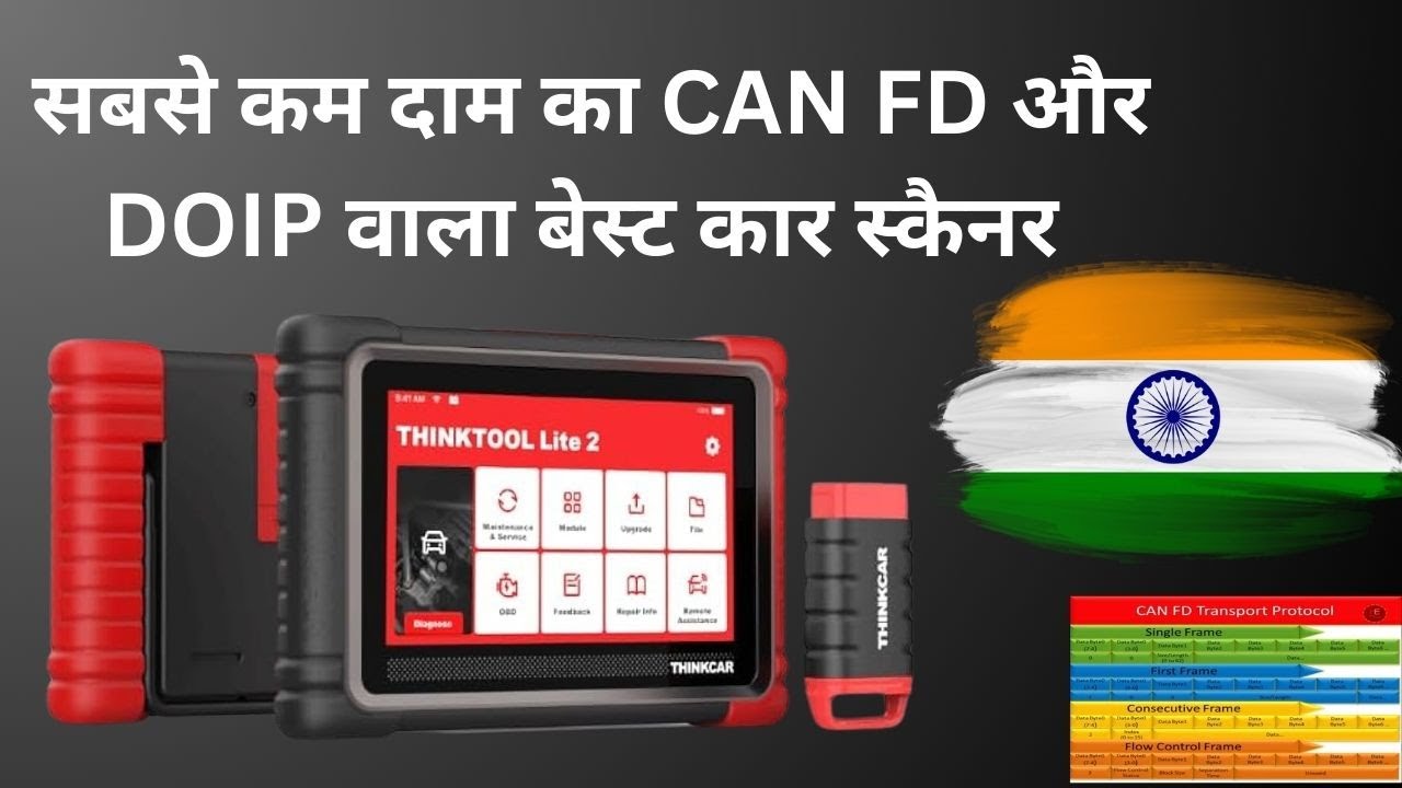 THINKTOOL LITE 2 - Best Diagnostic scanner for India + DOIP & Can FD
