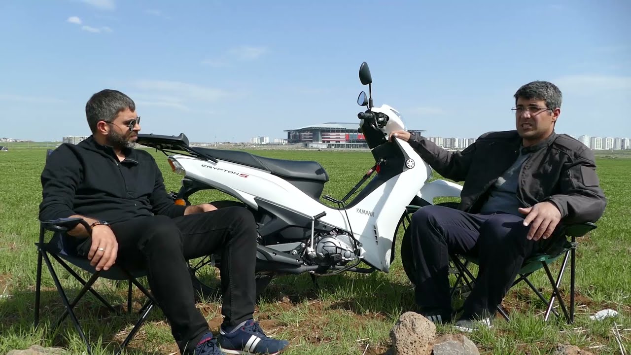 MUSTAFA İLE YAMAHA CRYPTON S (MOTOSİKLET)