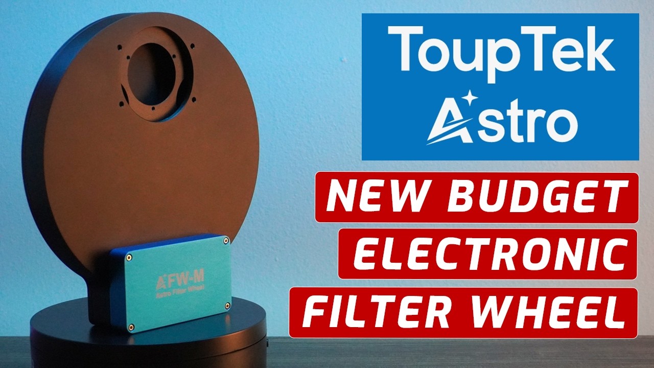 Let's Look at A NEW BUDGET ToupTek Electronic Filter Wheel (7 x 36mm version)