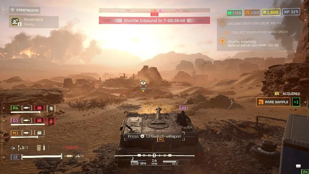 HELLDIVERS 2, Either We All Get On The Bird, Or No One Gets On The Bird