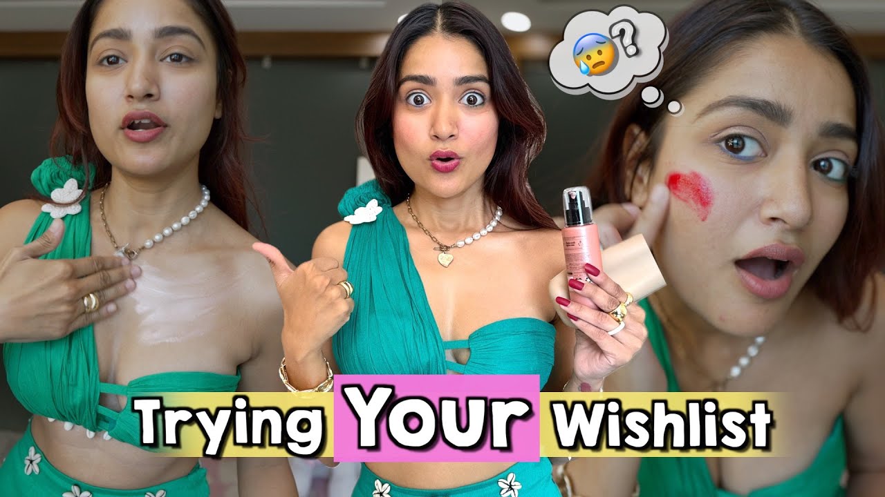 Trying Beauty Products from My Subscriber&rsquo;s Wishlist 😱 Are they worth it?