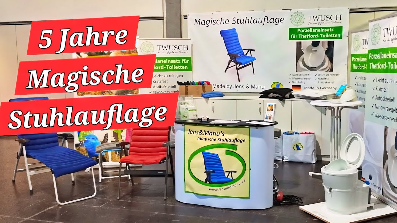 5 Jahre Magische Stuhlauflage von Jens & Manu's Einblick hinter die Kulissen.