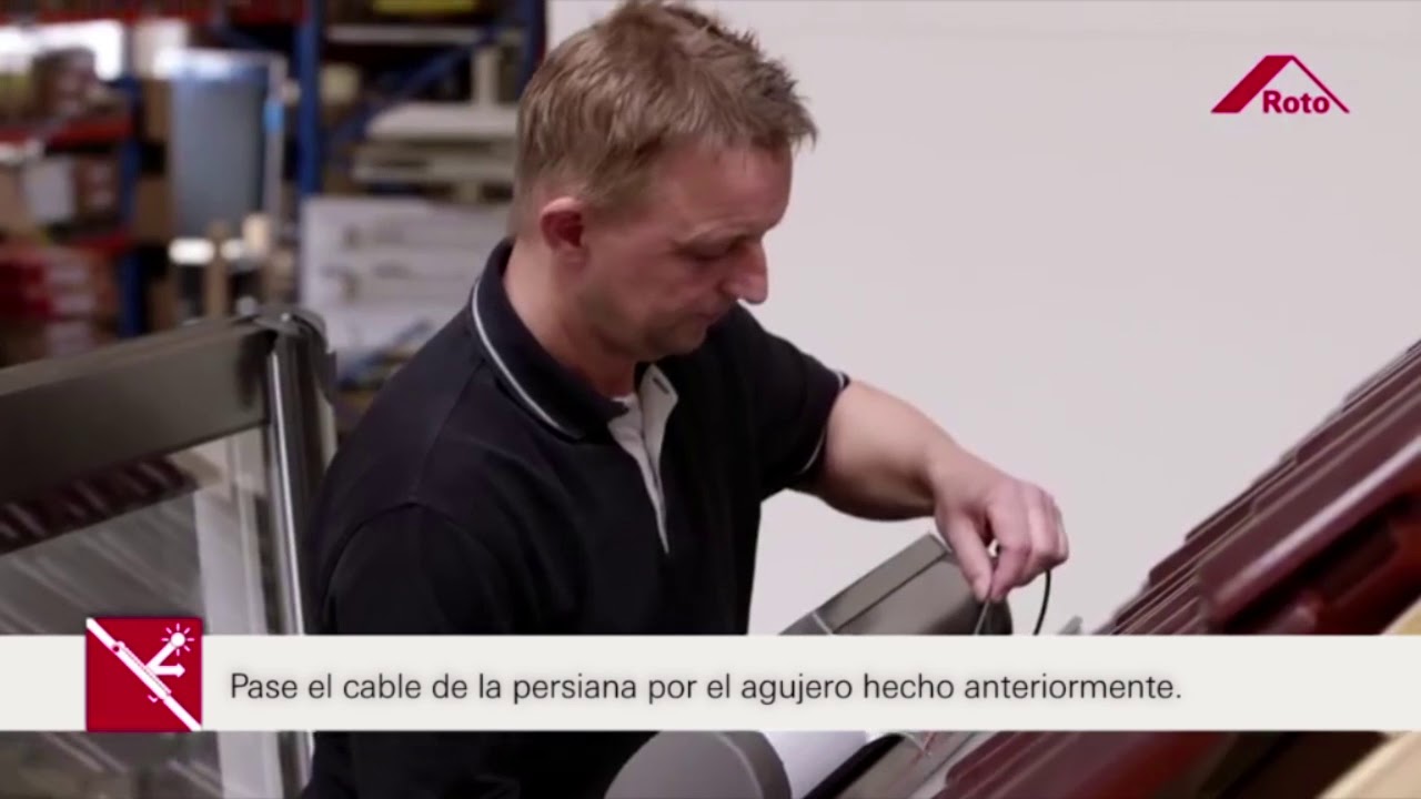 ES ZRO/ZMA SF Instalación de persiana exterior solar por mando a distancia