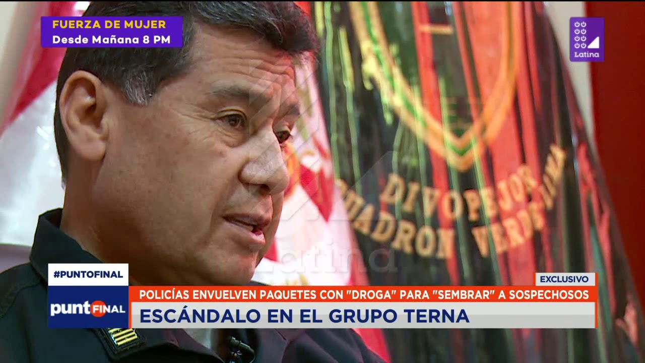 Agentes del grupo TERNA elaboraban paquetes con 