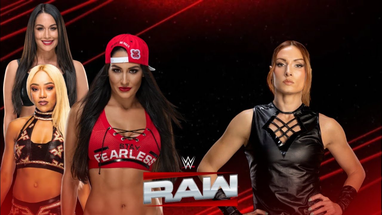 RAW NIKKI BELLA VS BECKY LYNCH