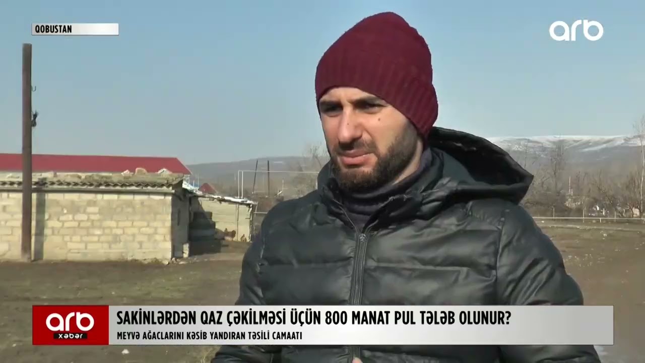 Sakinlərdən qaz çəkilməsi üçün 800 manat pul tələb olunur?