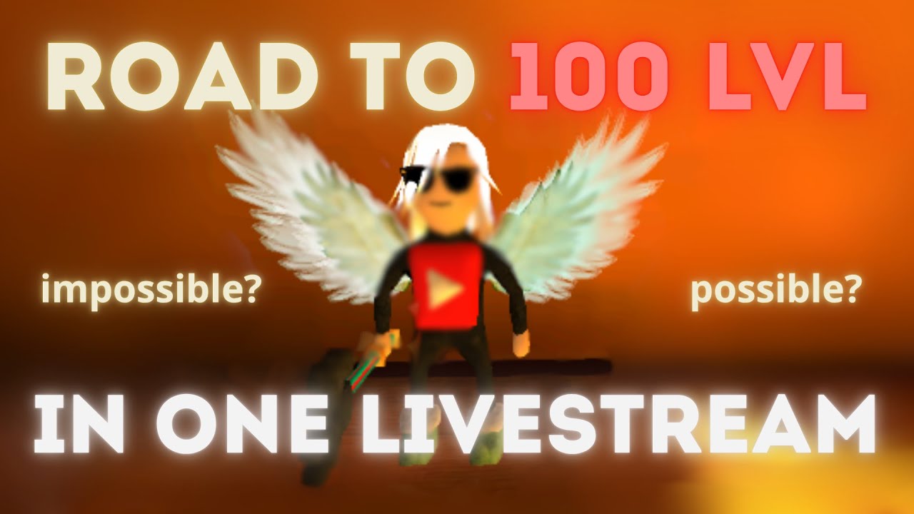 GETTING LVL 100 IN ONE LIVESTREAM in School of Chaos