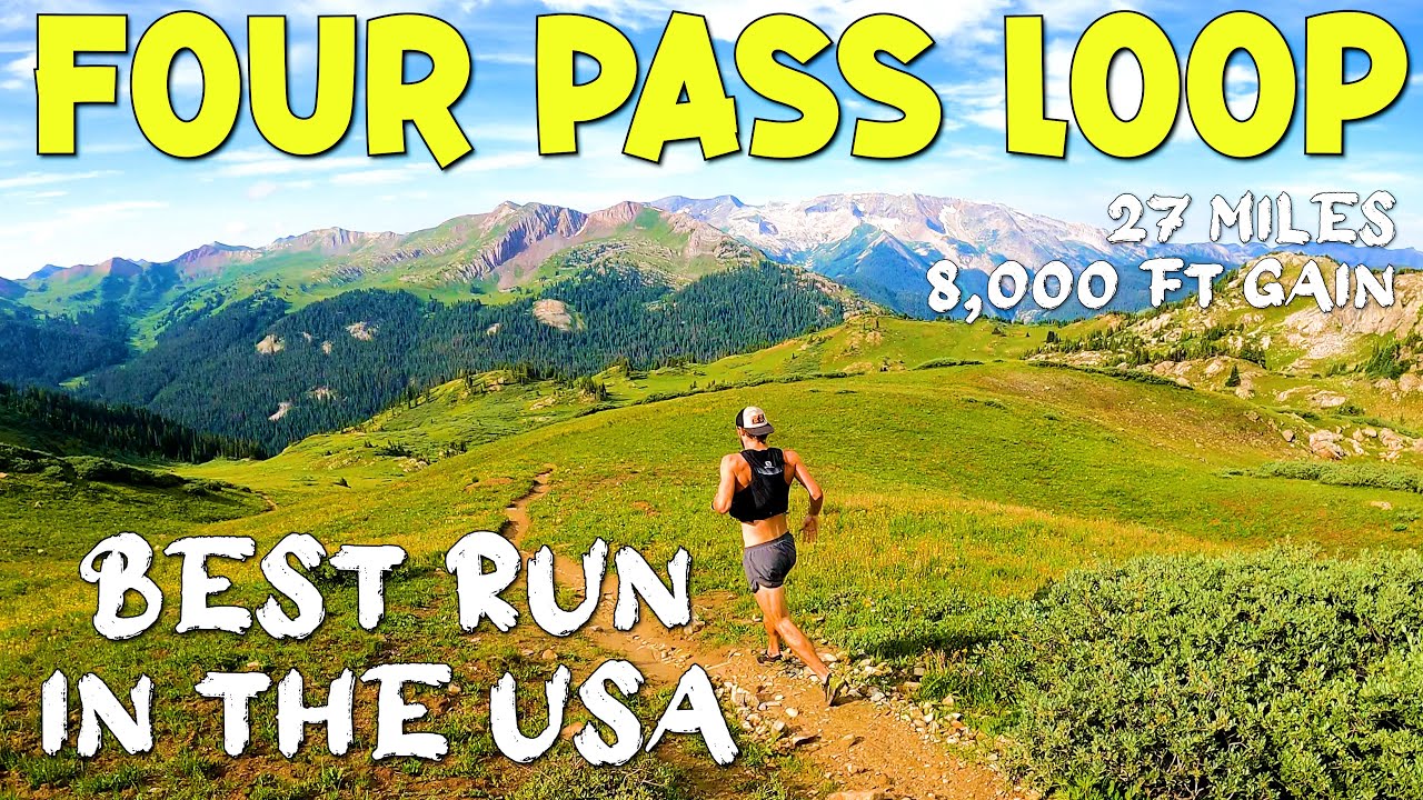 Running Maroon Bells Four Pass Loop | Pikes Peak Marathon Training THE FINALE