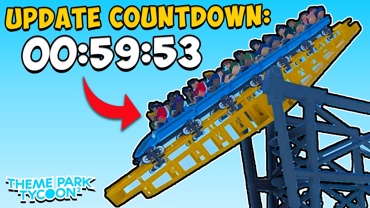 Theme Park Tycoon 2 SUMMER UPDATE Countdown! *LIVE*