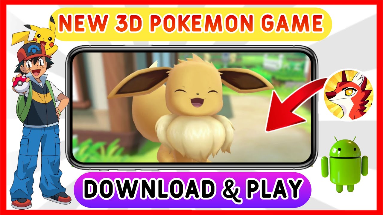 New BEST Pokemon Game For Android | High Graphics 2021 Pokemon Game For Android | Pet Evolution