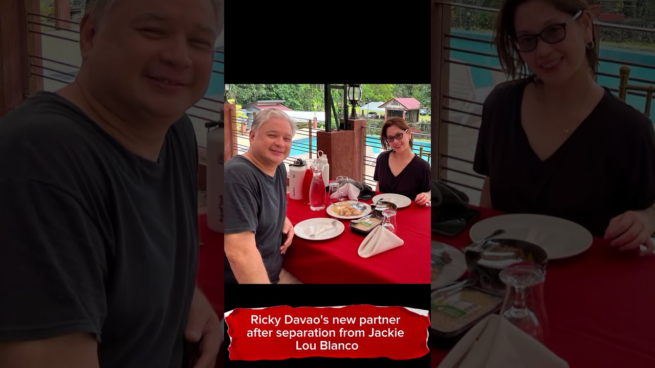 Ricky Davao's new partner matapos mahiwalay kay Jackie Lou Blanco #shorts