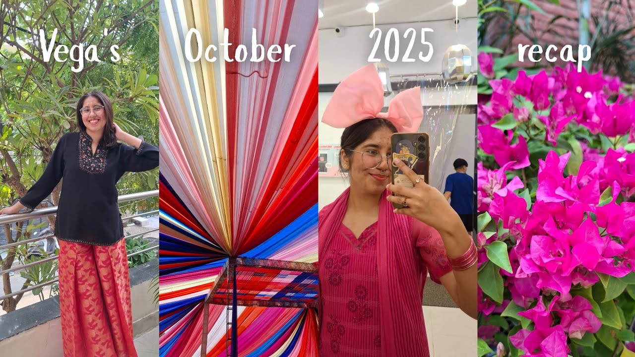Vega's October 2025 recap 🎇 Days in the life of a DU student 🍓 SKZOO plushies🧸 Stay Vlog