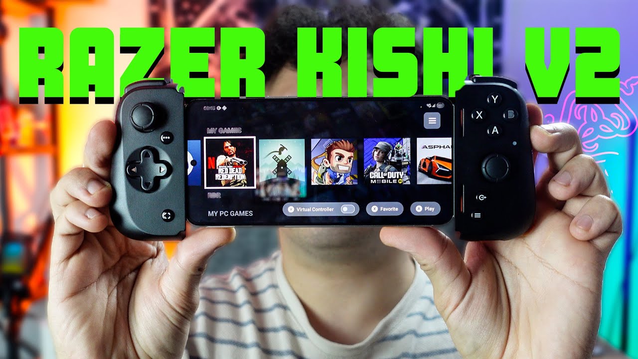 TELEFONU OYUN KONSOLUNA ÇEVİREN ALET !! - Razer Kishi V2