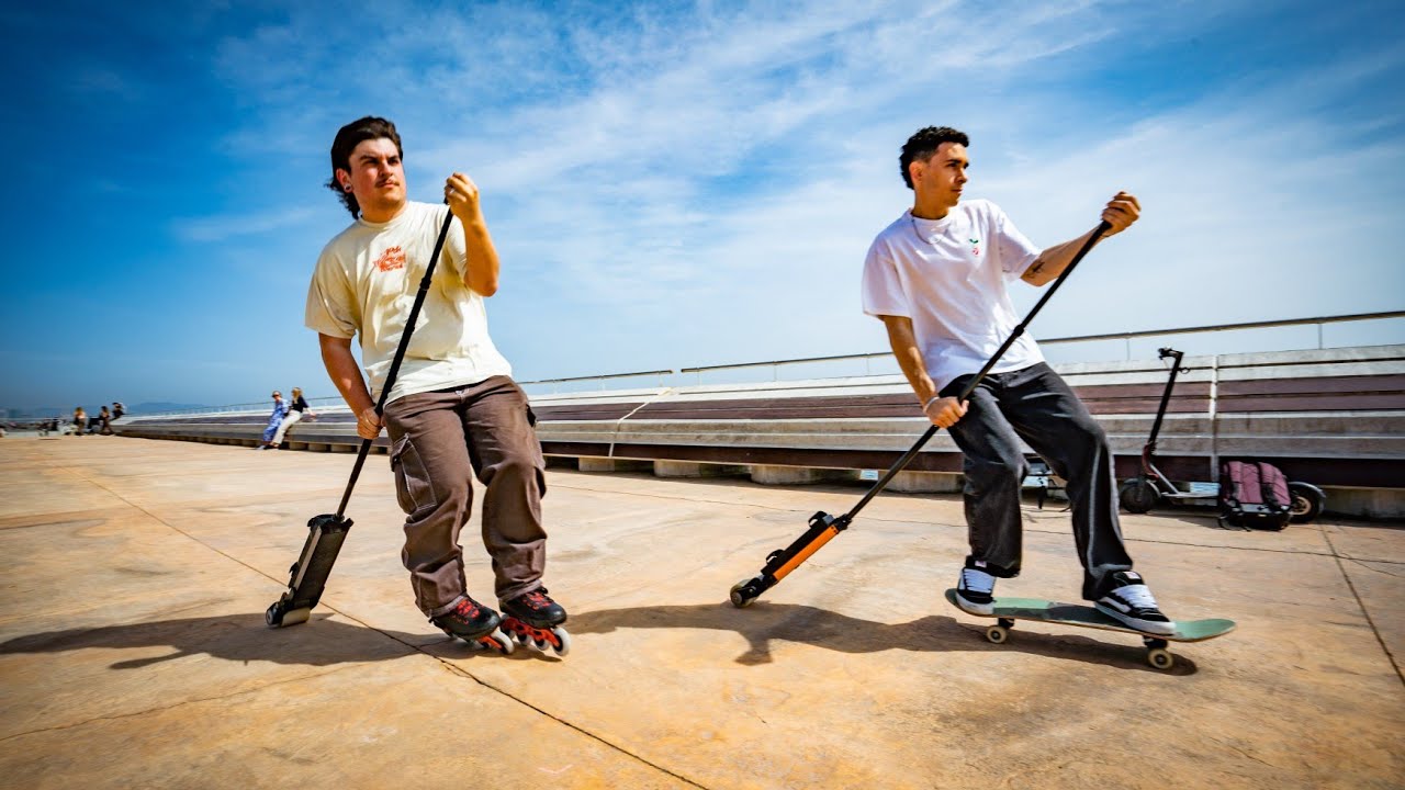 REM The Foldable Speed Stick for any Skater