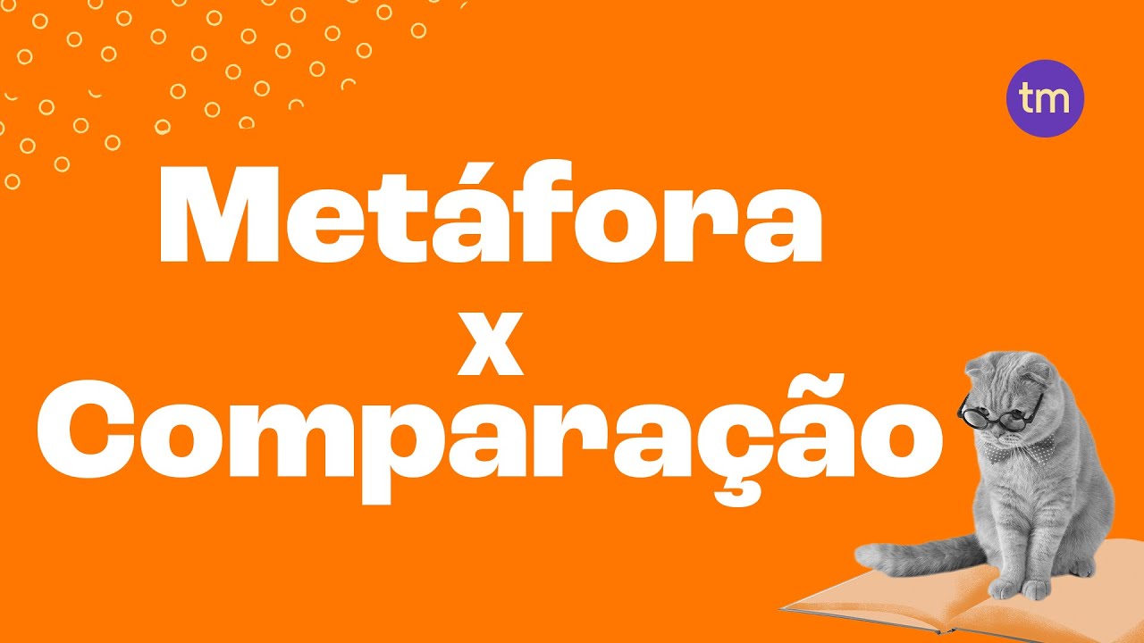 METÁFORA e COMPARAÇÃO - Qual a diferença?
