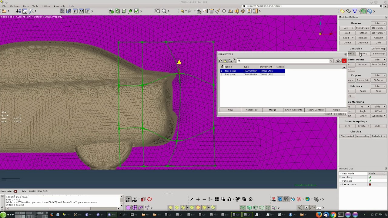 Shape optimization for CFD analysis using LS-Opt + ANSA + LS-Dyna ICFD