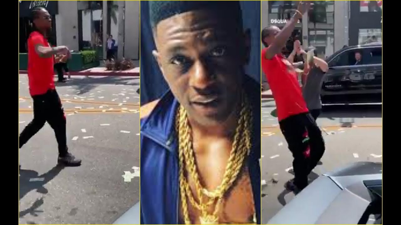 BOOSIE AND HIS ARTIST GIVING OUT FREE MONEY