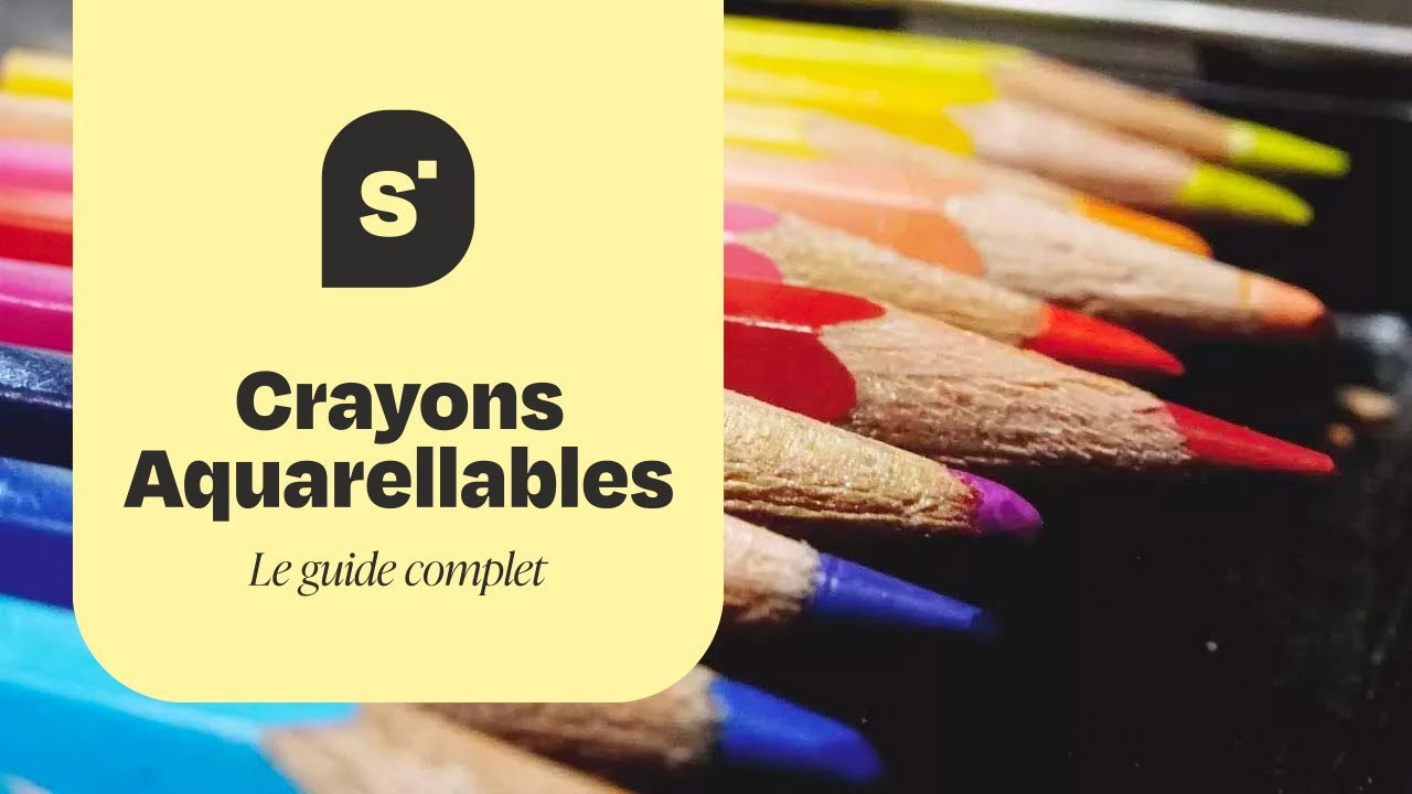 Comment utiliser les crayons aquarellables | Guide complet pour d&eacute;butants