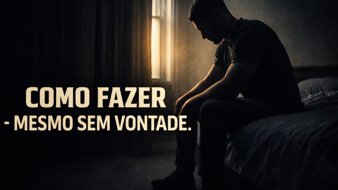 DISCIPLINA É SOBRE FAZER — MESMO SEM VONTADE.