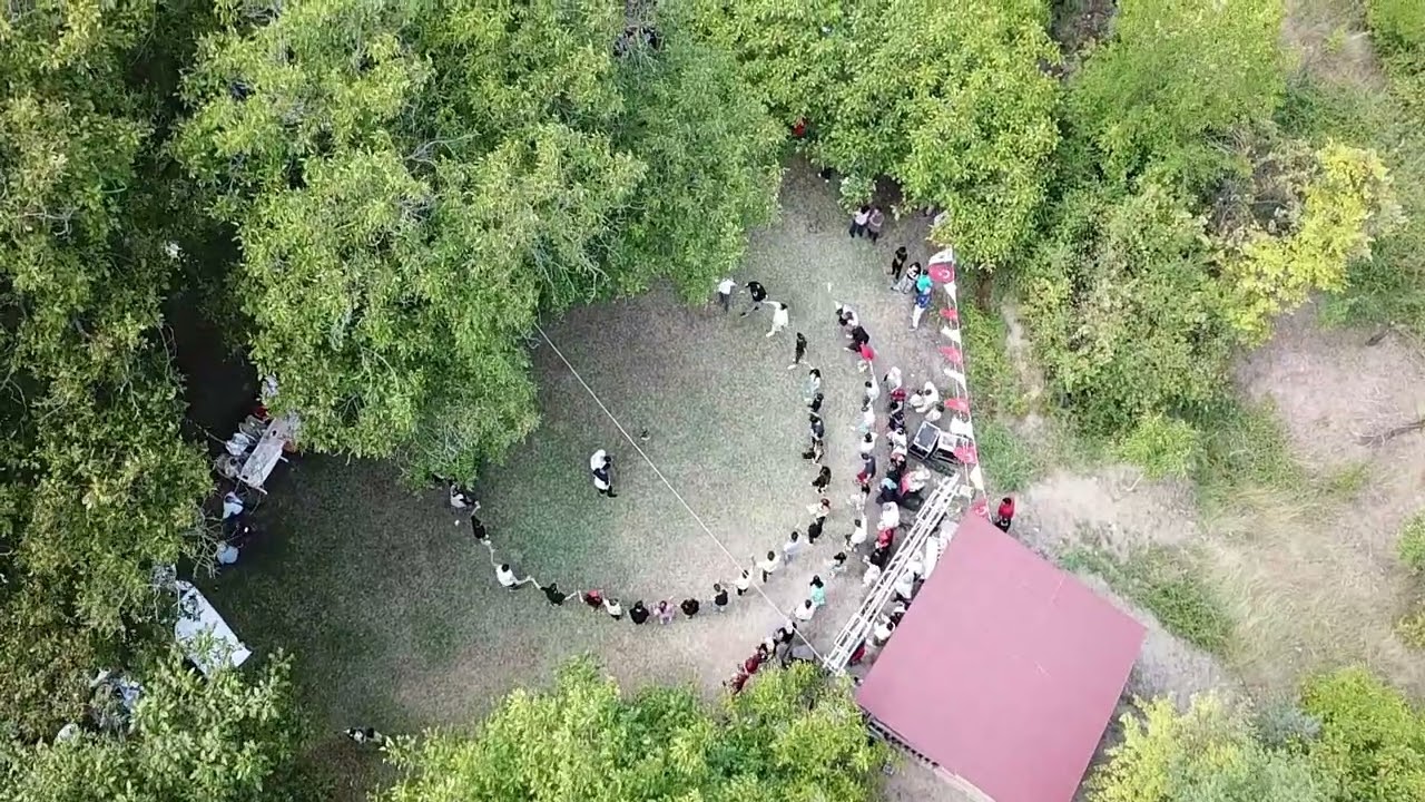 NAZMİ CAN VE HALAYLAR. AĞUSTOS 2024 ŞENBAĞLAR ŞENLİĞİ PİLAVGÜNÜ DRONE ÇEKİMİ