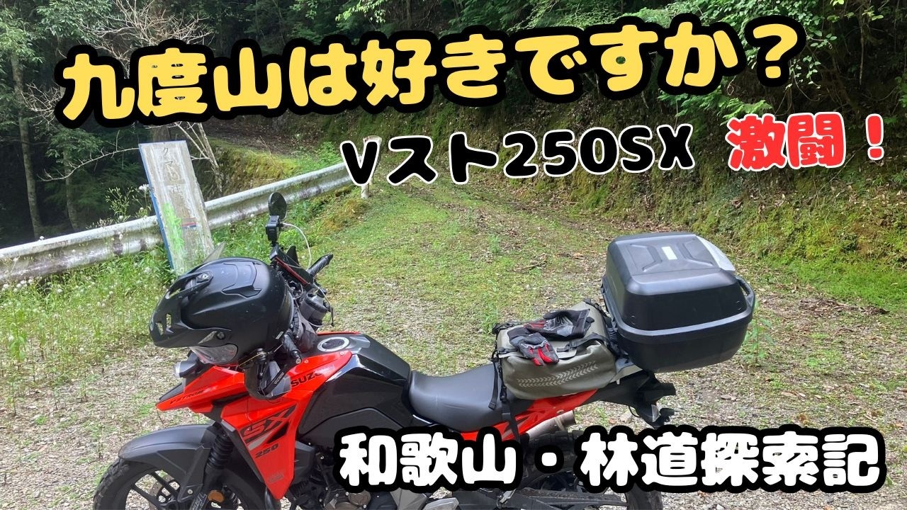 VストSXでこれ以上は危険？和歌山県九度山町「森の童話館」周辺の林道が想像以上に過酷だった…