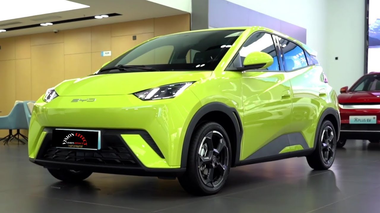 Battery Pack 30.08kWh and 38.88kWh, Range 305km and 405km, New BYD Seagull 2023