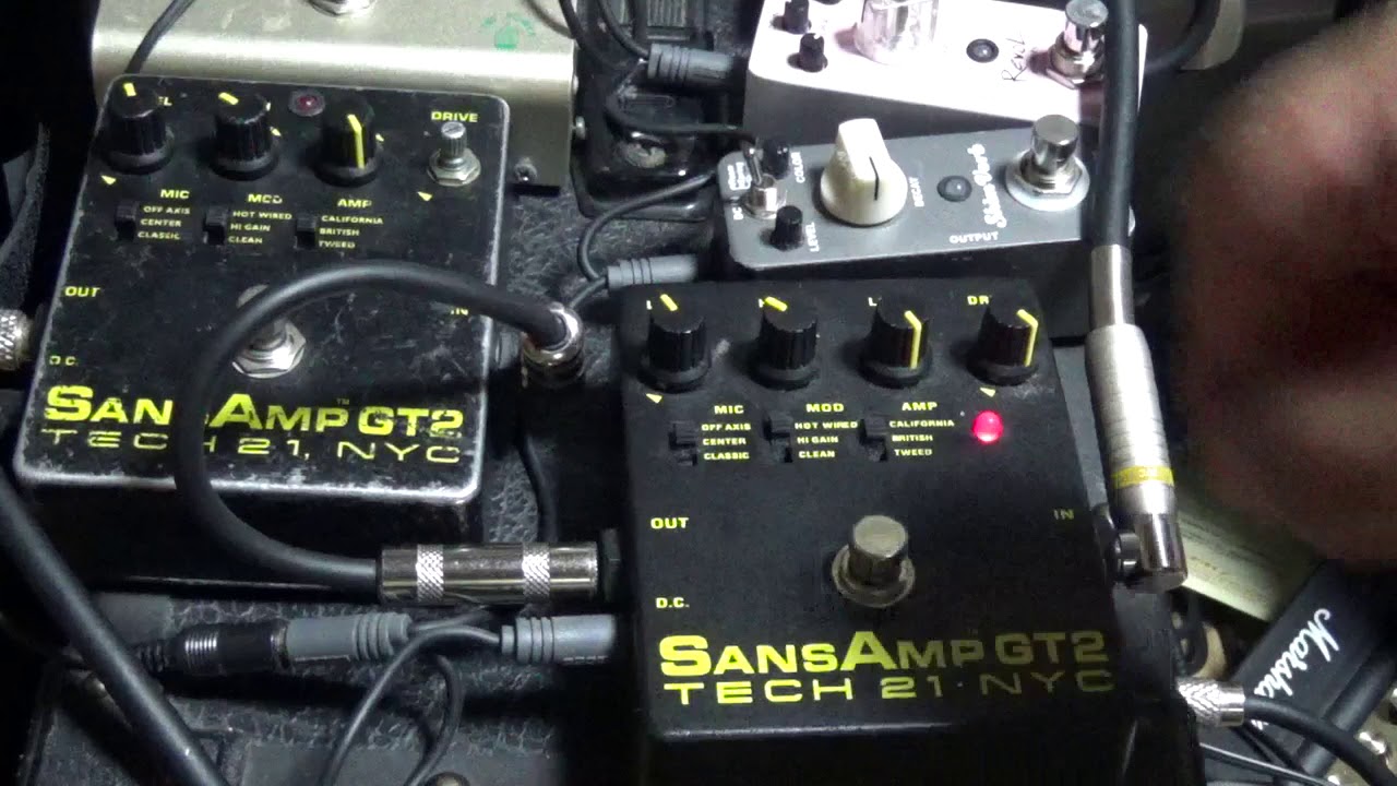 Sansamp GT2新旧比較