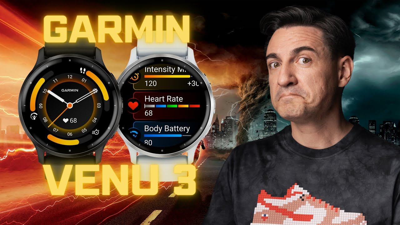 GARMIN VENU 3 - Apple Watch are COMPETIȚIE!