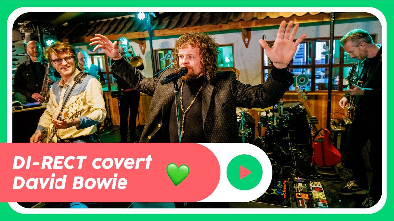 DI-RECT covert HEROES van DAVID BOWIE op De Winter BBQ | Radio 10