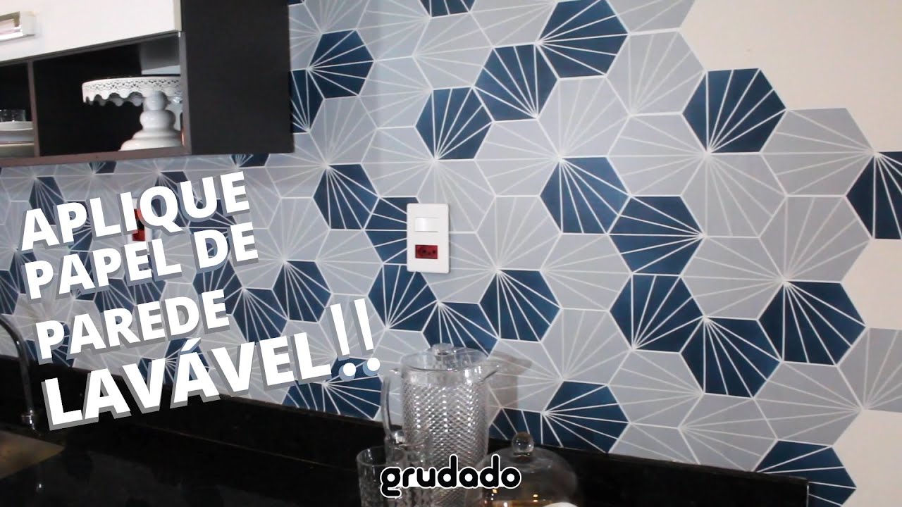 Como Aplicar Papel de Parede Lavável Vinílico