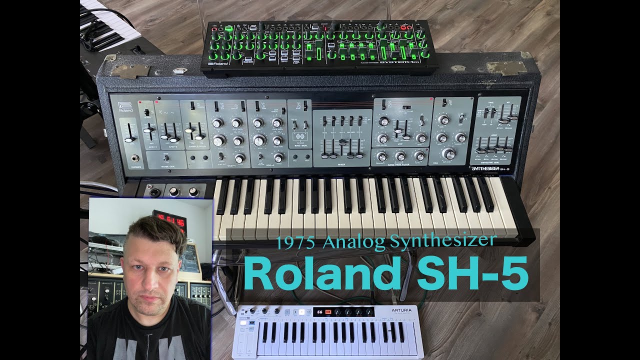 Roland SH-5 Analog Synthesizer - SequencerTalk Monolog - Besser als System 100 + SH7 - System 1m?