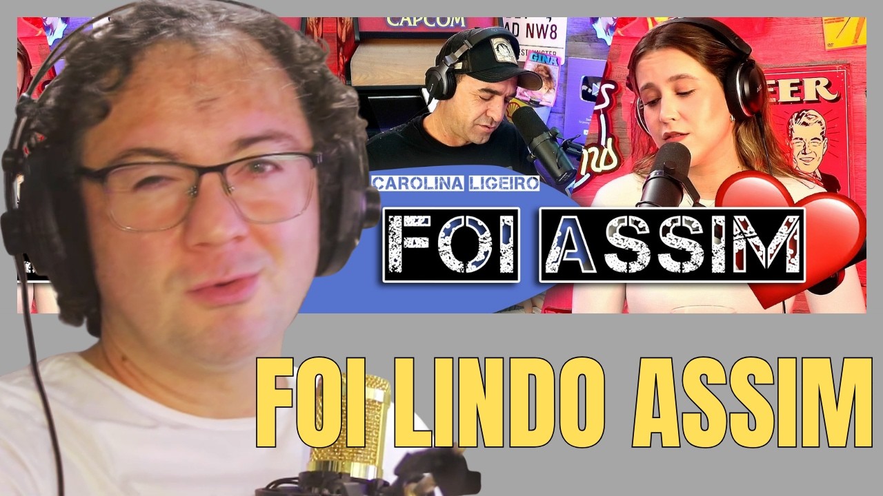Músico brasileiro comenta em live FOI ASSIM - CAROLINA LIGEIRO & DAVID ANTUNES - Cortes J. do Carmo