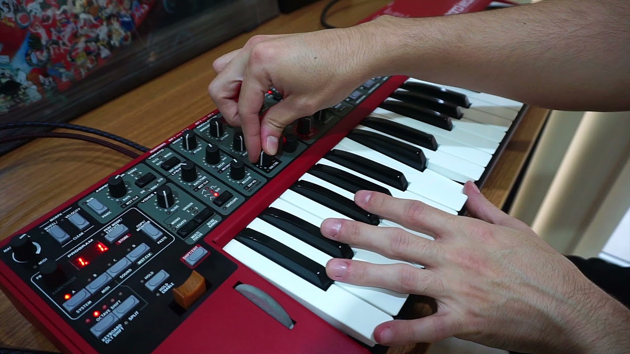Tweaking: Nord Lead A1 - DEMO (NO TALKING)