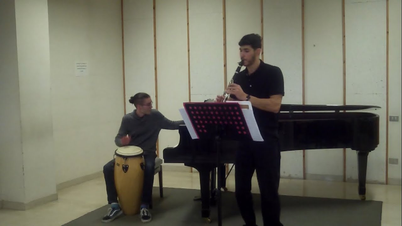 Clarinet Concerto (Artie Shaw)- Mattia Rellini, clarinetto; Ian Cannon, pianoforte