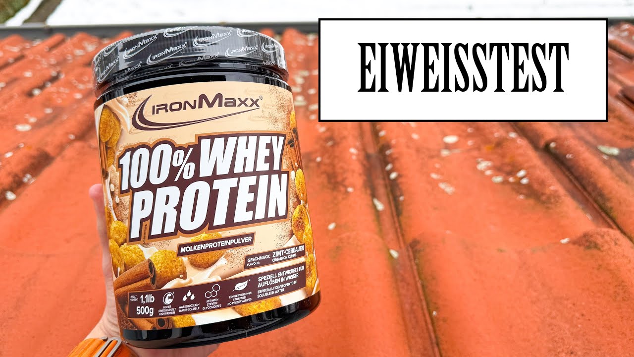 IronMaxx - Zimt-Cerealien (100% Whey Protein) | EIWEISSTEST