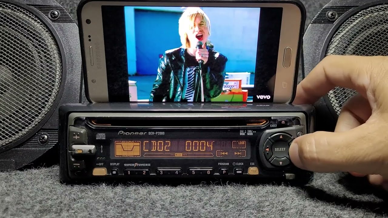 Pioneer Deh-p2000 Com Bluetooth Pelo Auxiliar ML 0223