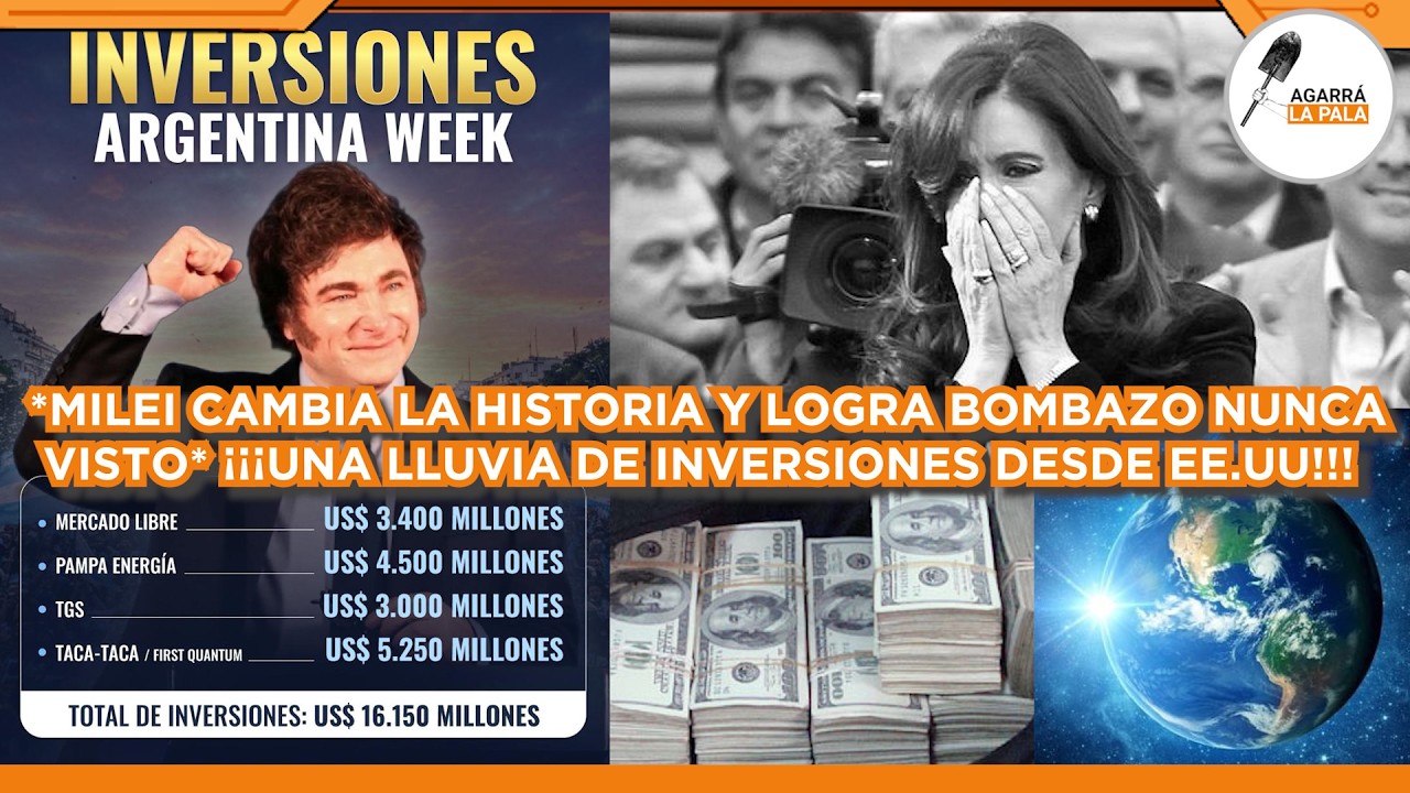 MILEI CAMBIA LA HISTORIA Y LOGRA BOMBAZO NUNCA VISTO: 