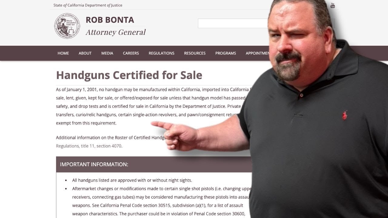 The Unintended Consequences of the California "Safe" Handgun Roster