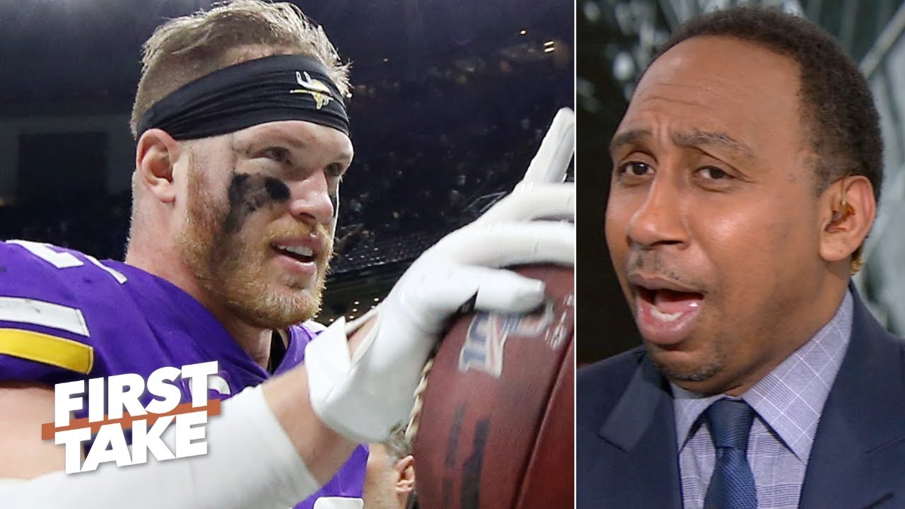 Stephen A. agrees with the pass interference no-call in Saints vs. Vikings | First Take