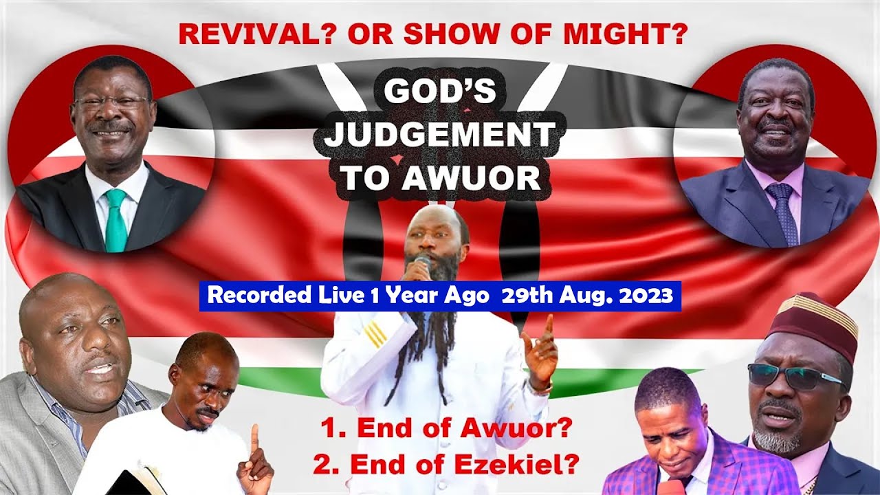 GODS JUDGEMENT OF CHURCH, PASTORS IN KENYA & STATE