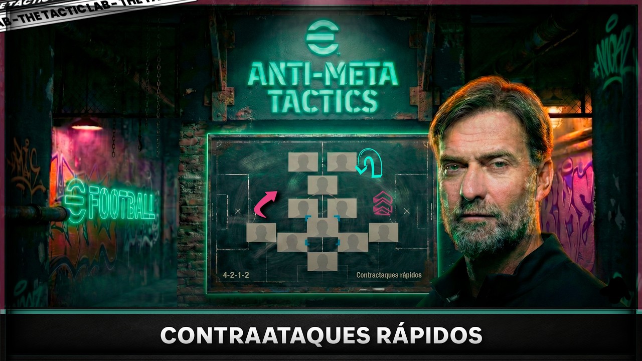 La 4-3-1-2 más TÓXICA Anti-Meta: “LLAMA MASTE” (Config Completa + Instrucciones) | eFootball