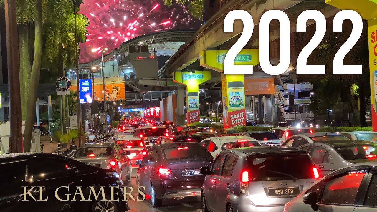Last Day of year 2021 Happy New year 2022 Countdown Fireworks Celebration