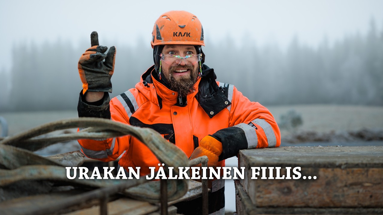 Jäätyikö sokkeli pakkasyönä? | Perustusten valumuottien purku | Ep. 2